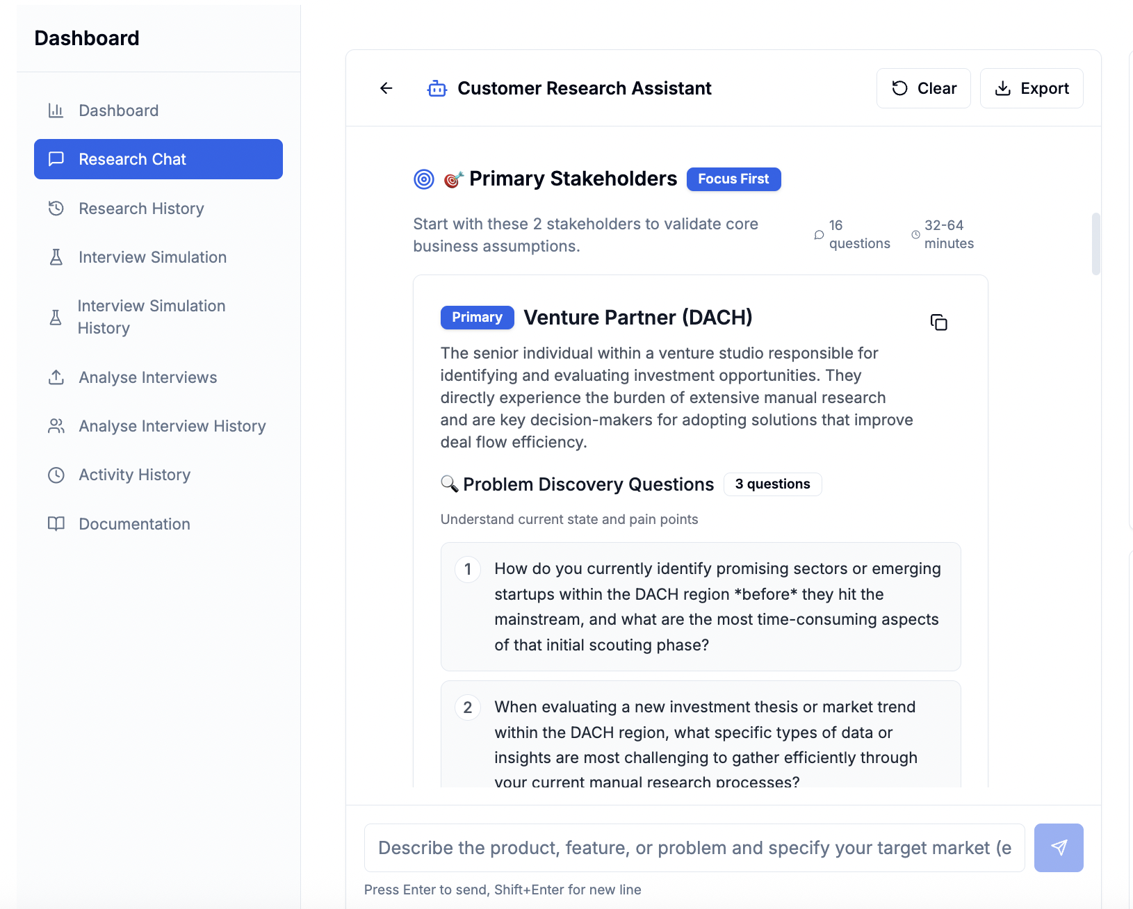 AxWise - AI User Discovery Engine screenshot 4