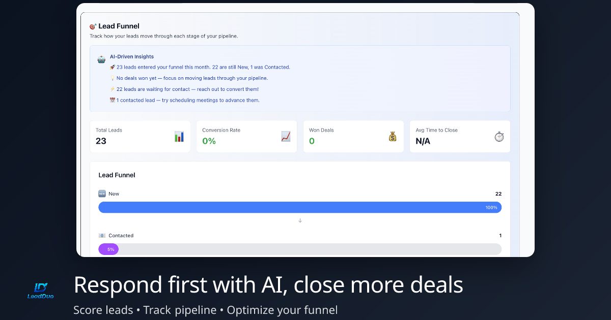 LeadDuo screenshot 1