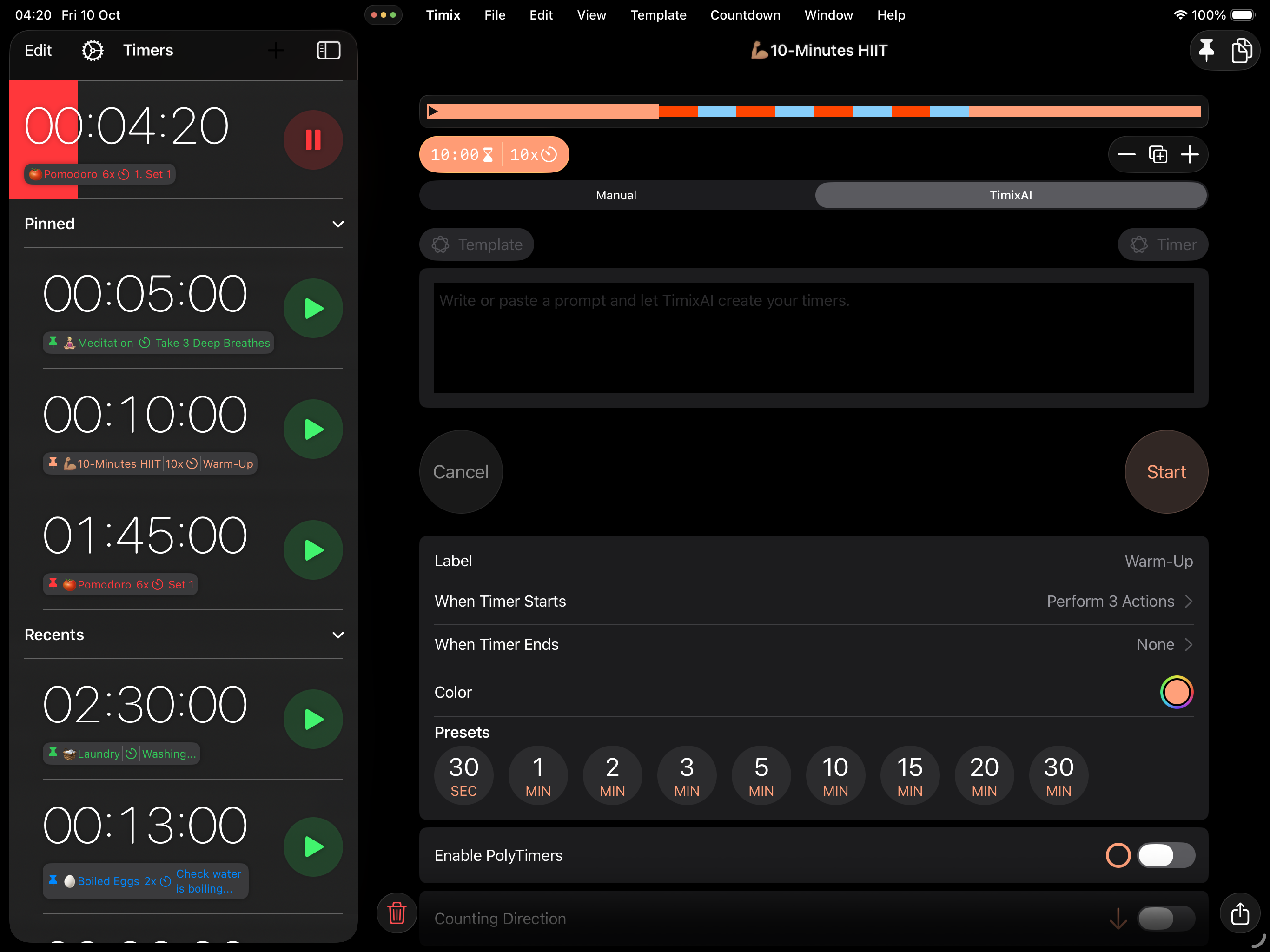 Timix screenshot 6