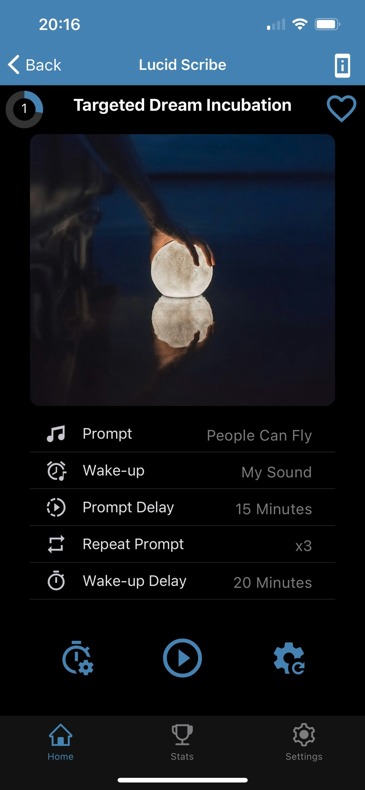 Lucid Scribe: Lucid Dreaming on iOS screenshot 3