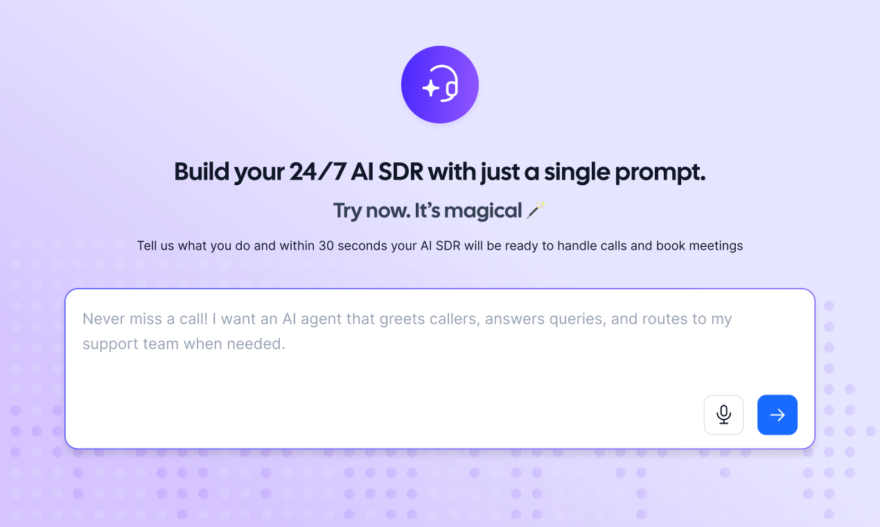 JustCall AI SDR screenshot 3
