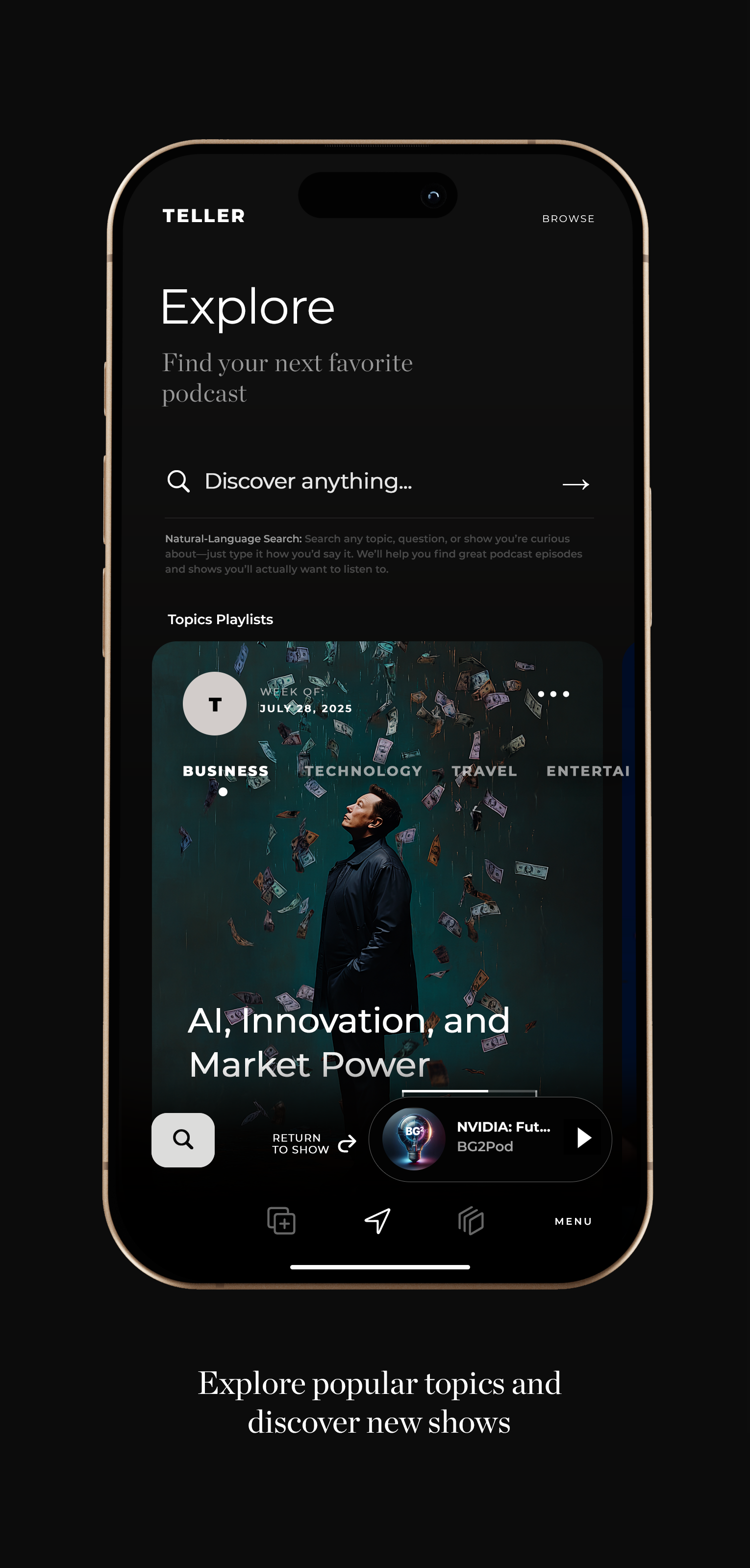 TELLER screenshot 2
