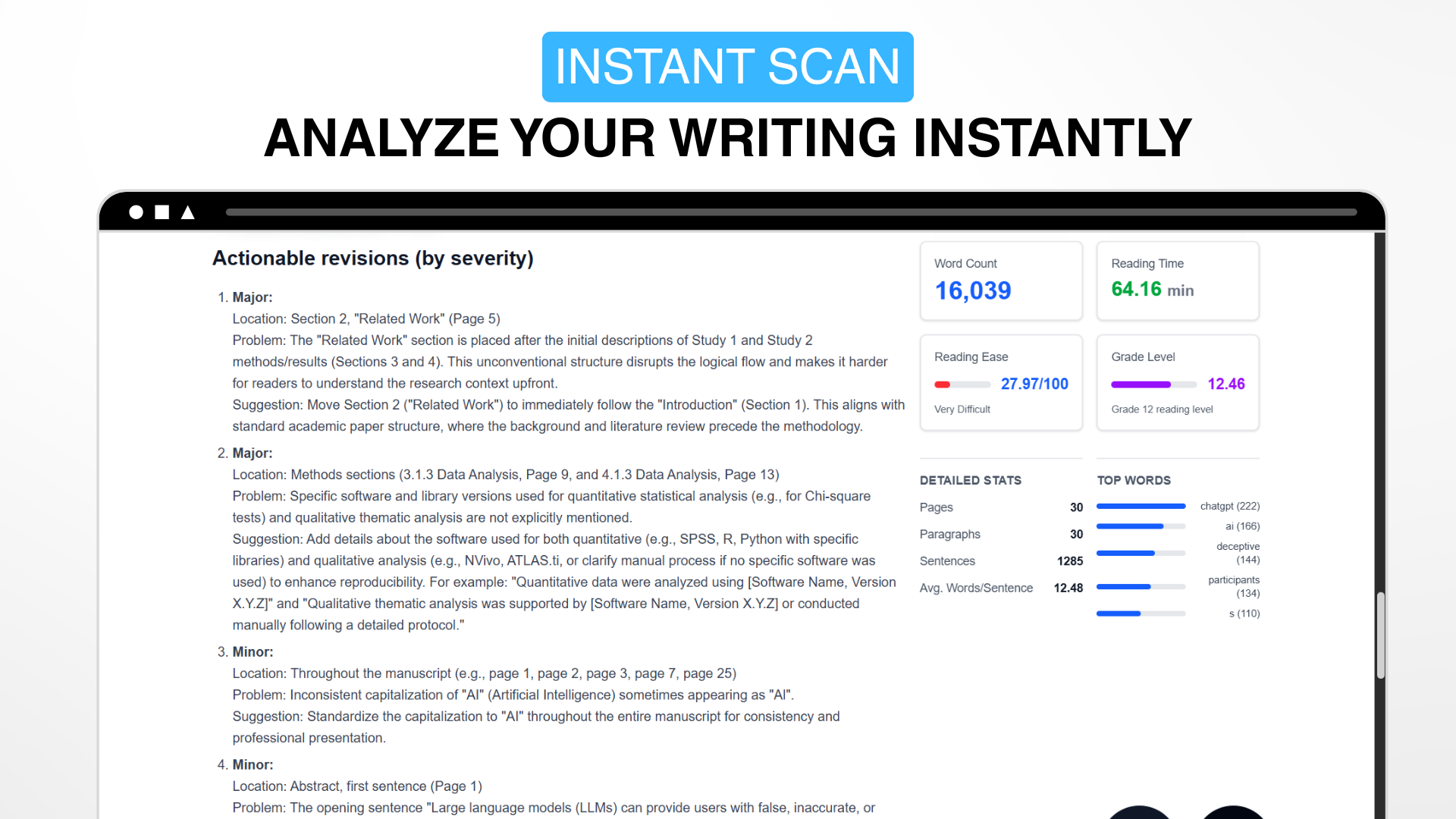 AI Peer Review screenshot 3
