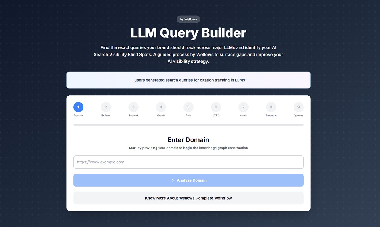 LLM Query Builder By Wellows screenshot 1