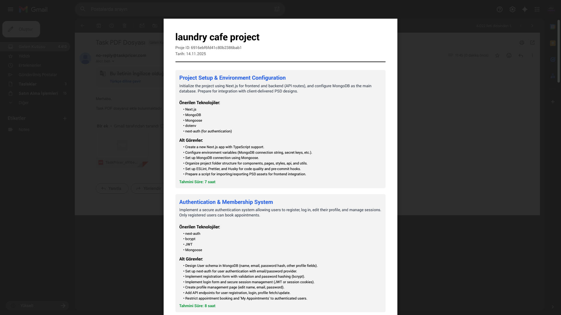 TaskPricer screenshot 6