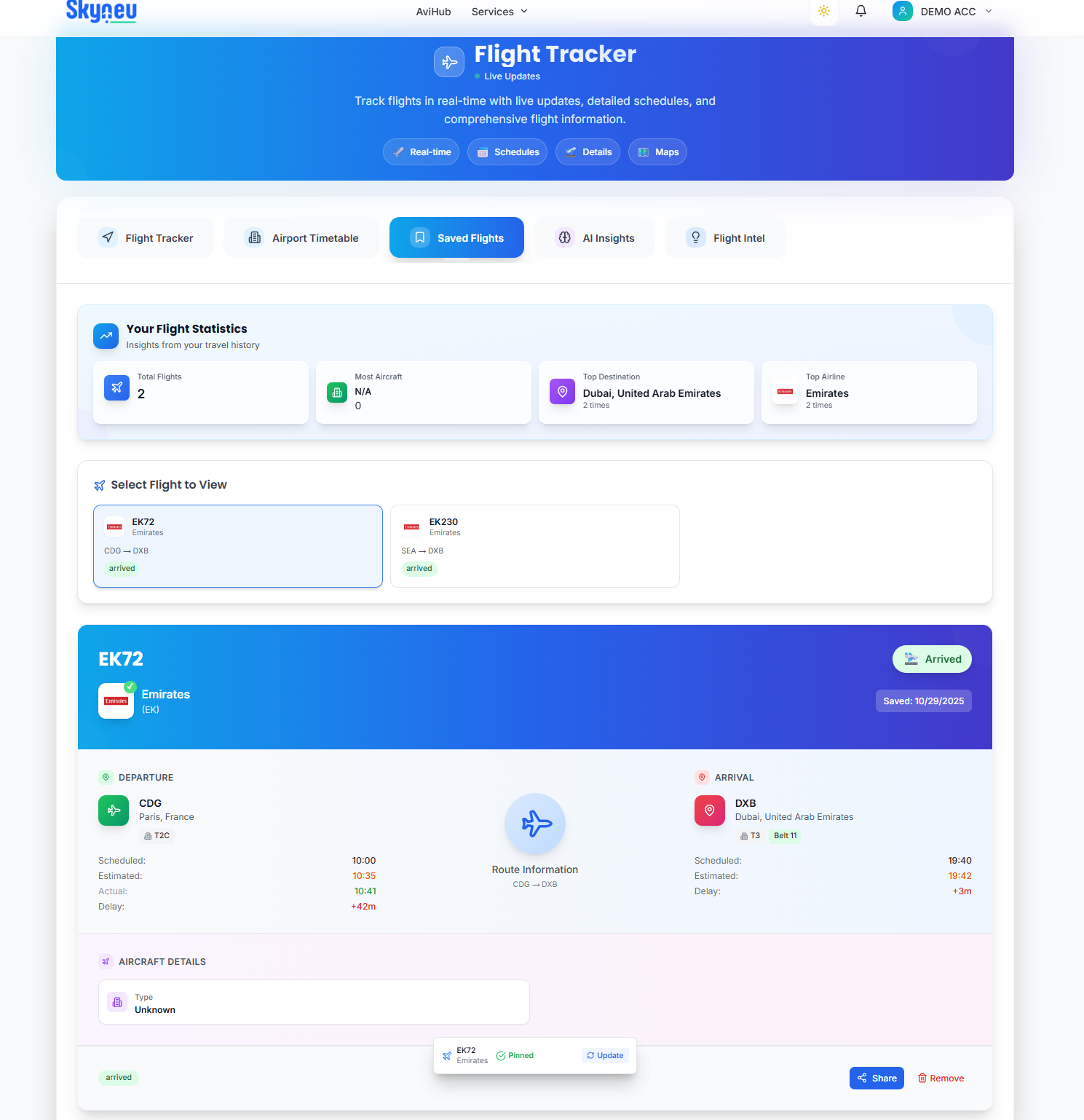 Skyneu — AI-Powered Travel Stack screenshot 5