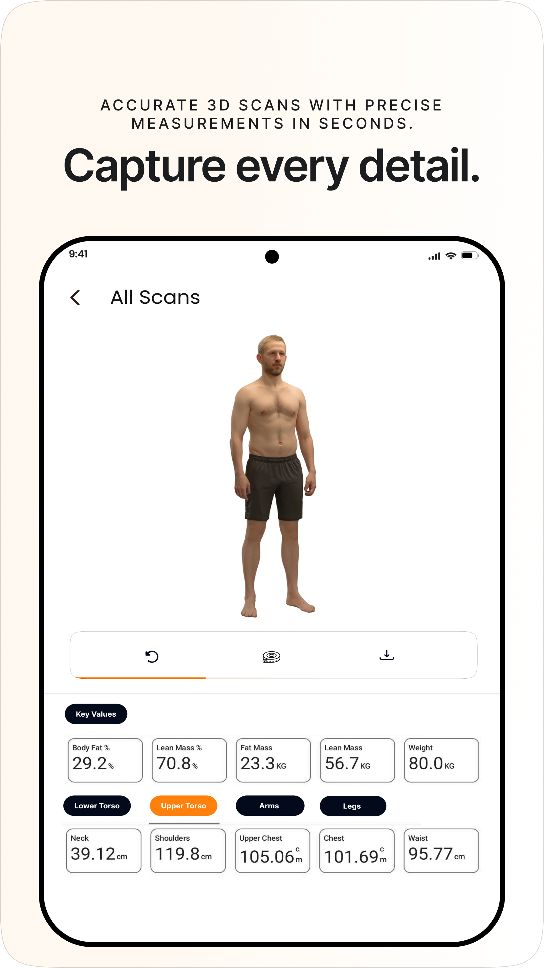 Instant 3D Body Scanning for Fitness screenshot 5