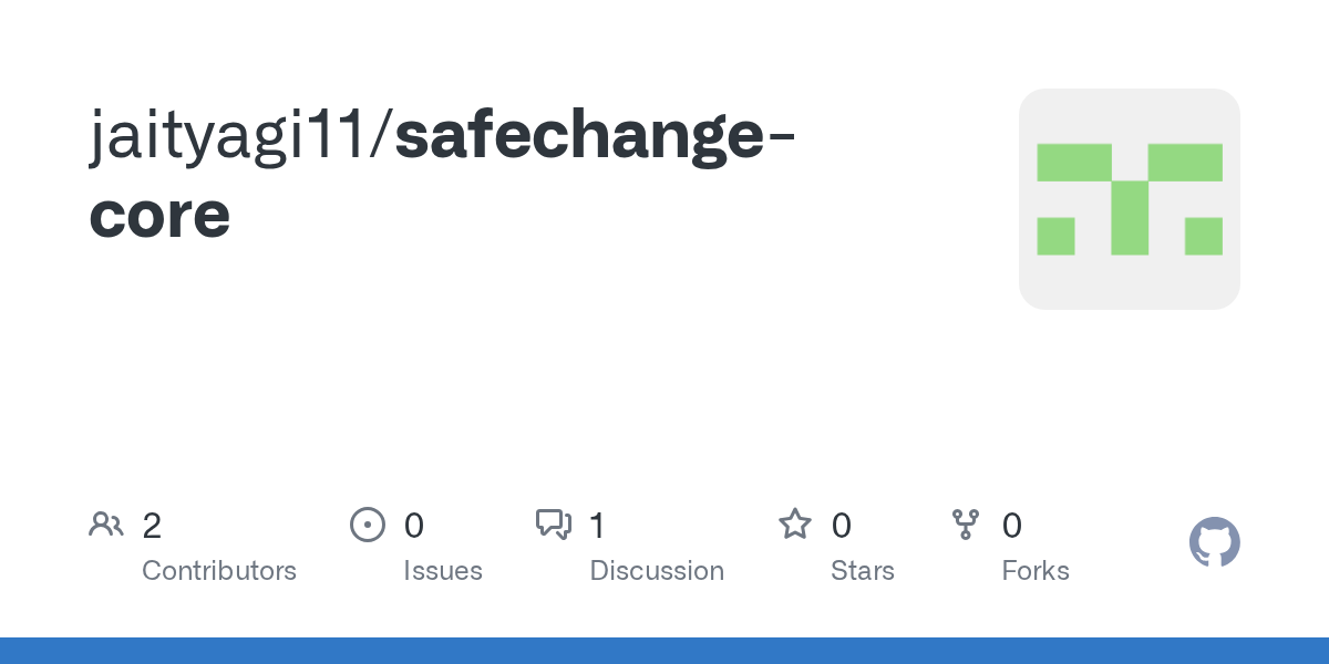 Safechange-core  screenshot 1