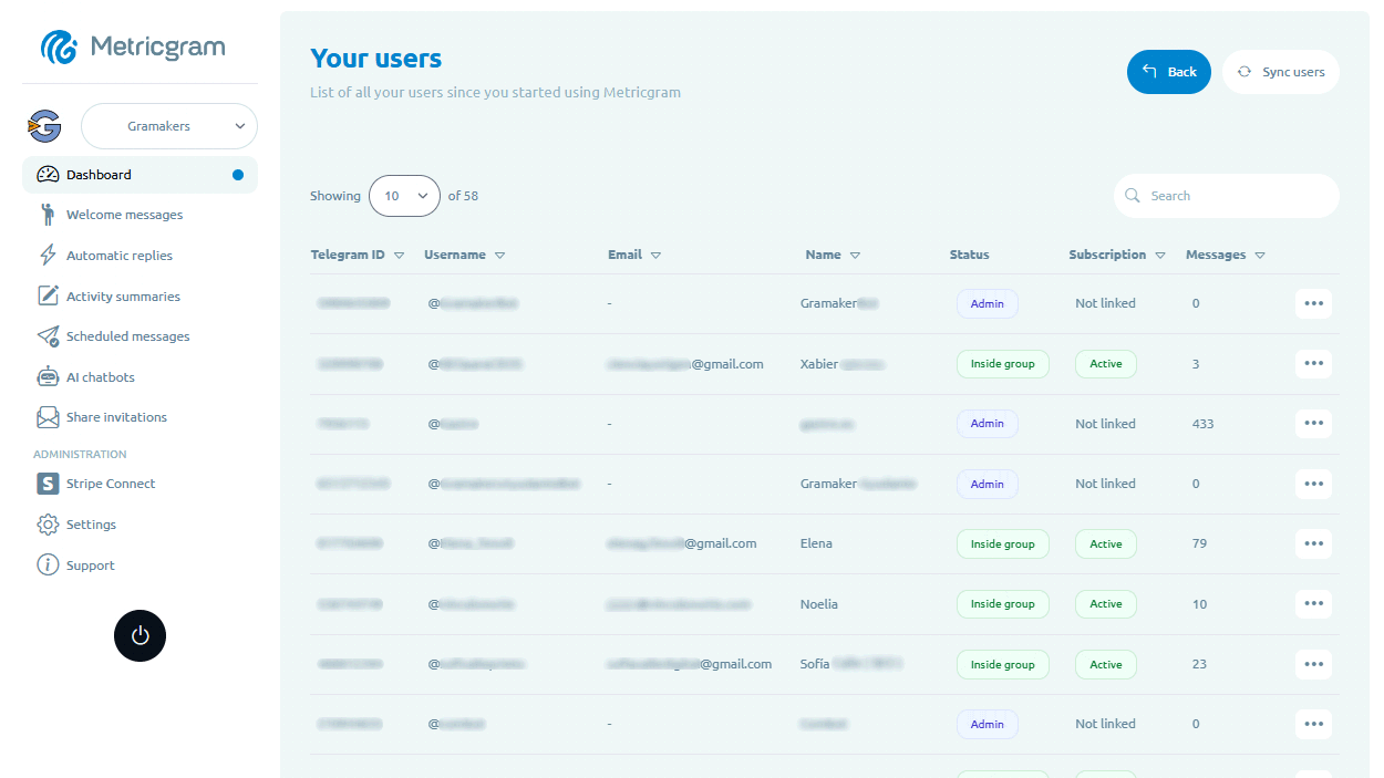 Metricgram screenshot 3