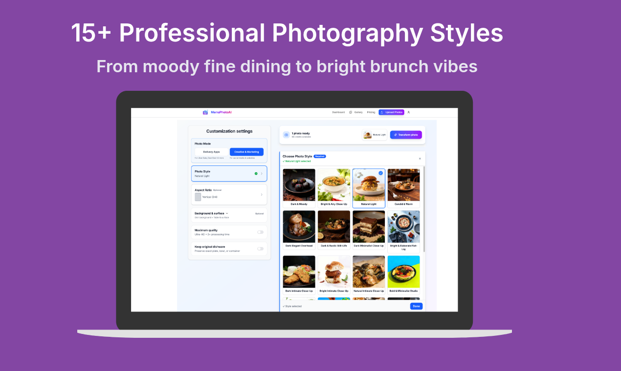 MenuPhotoAI screenshot 5