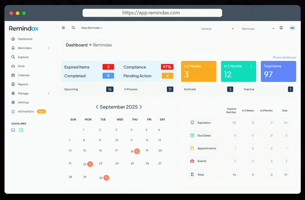 Remindax AI screenshot 2