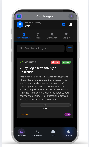 HealthChat screenshot 2
