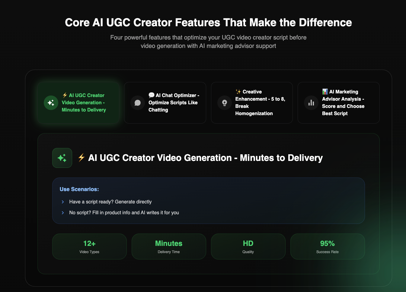 AI UGC Video Creator screenshot 2