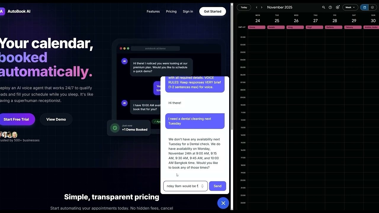 AutoBook AI screenshot 1