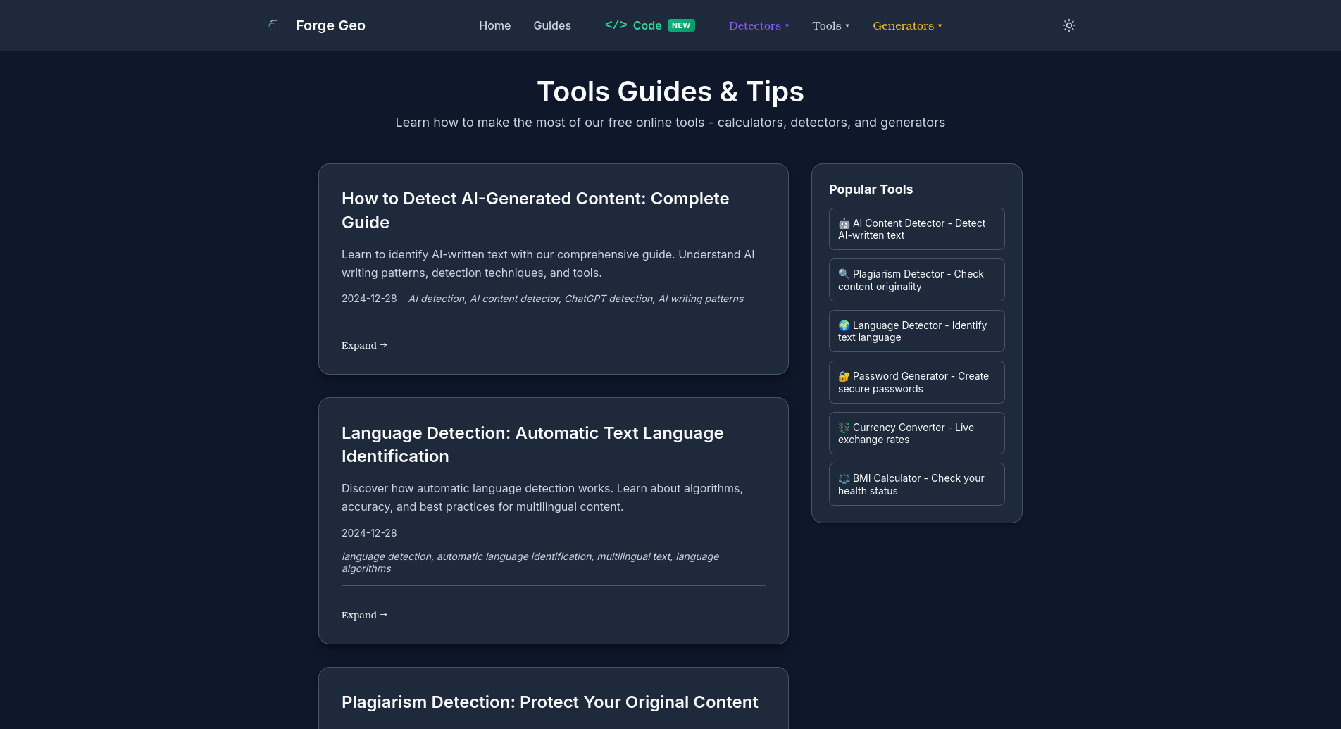 Forgeo screenshot 2