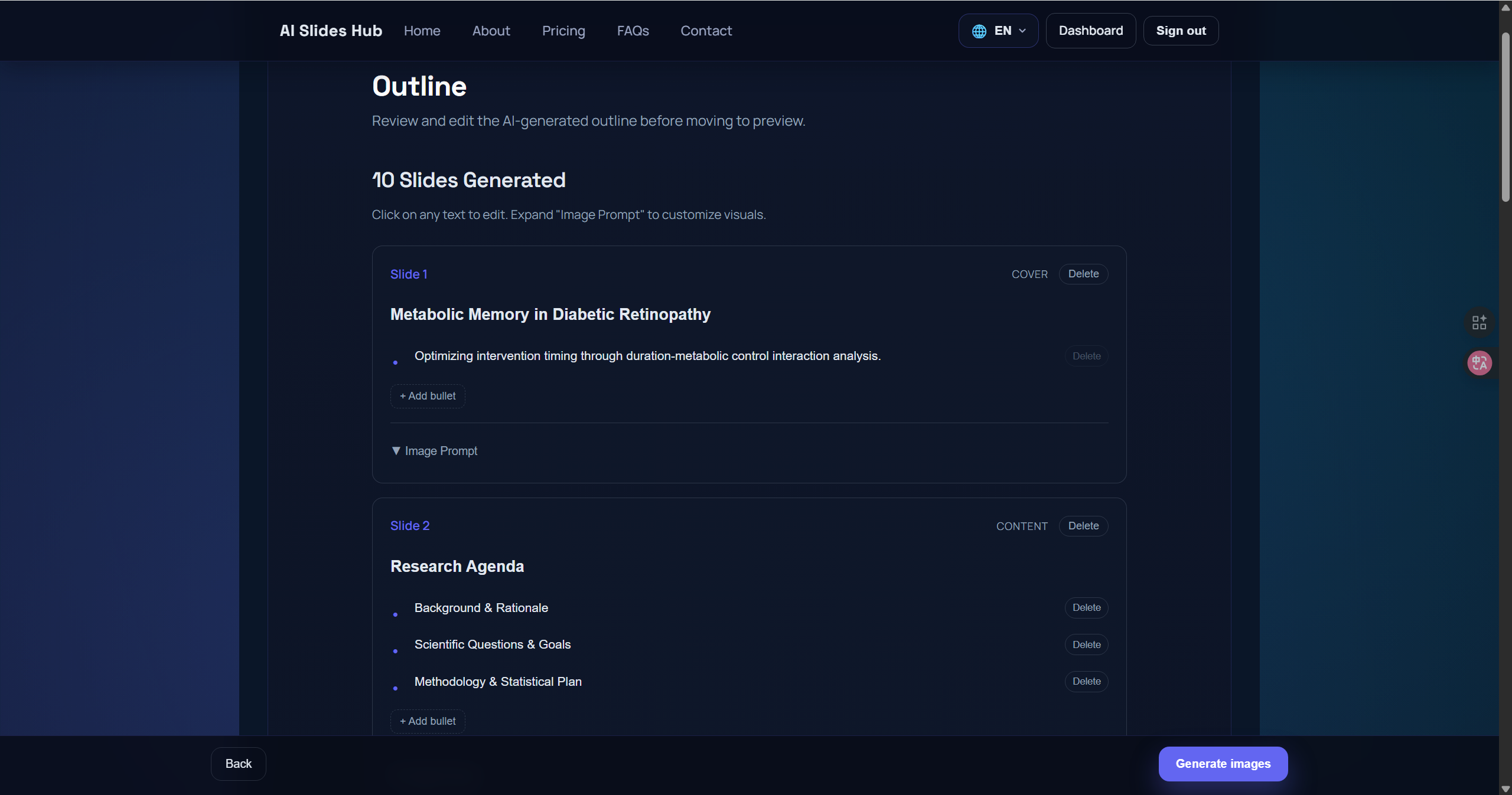AI Slides Hub screenshot 4