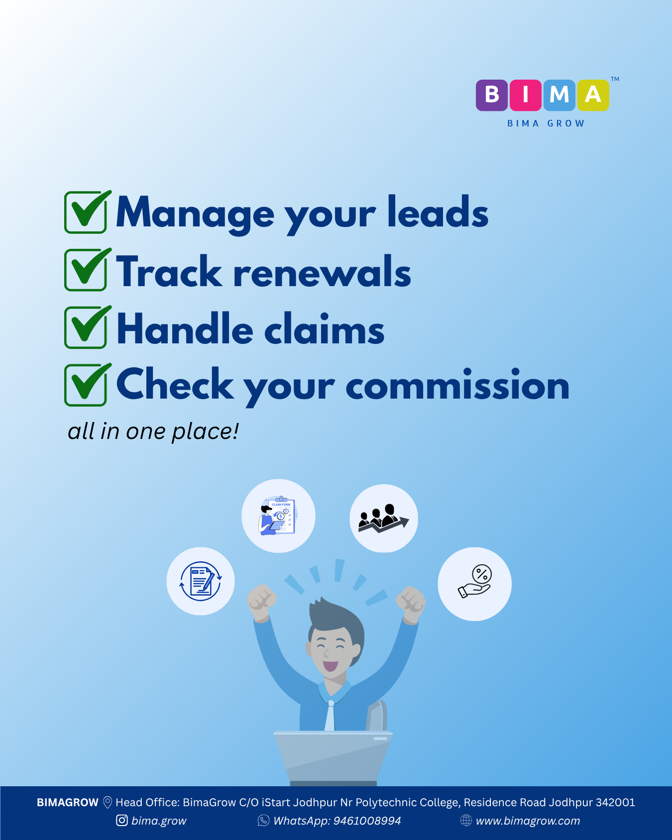 BimaGrow - Ai Insurance Software screenshot 1