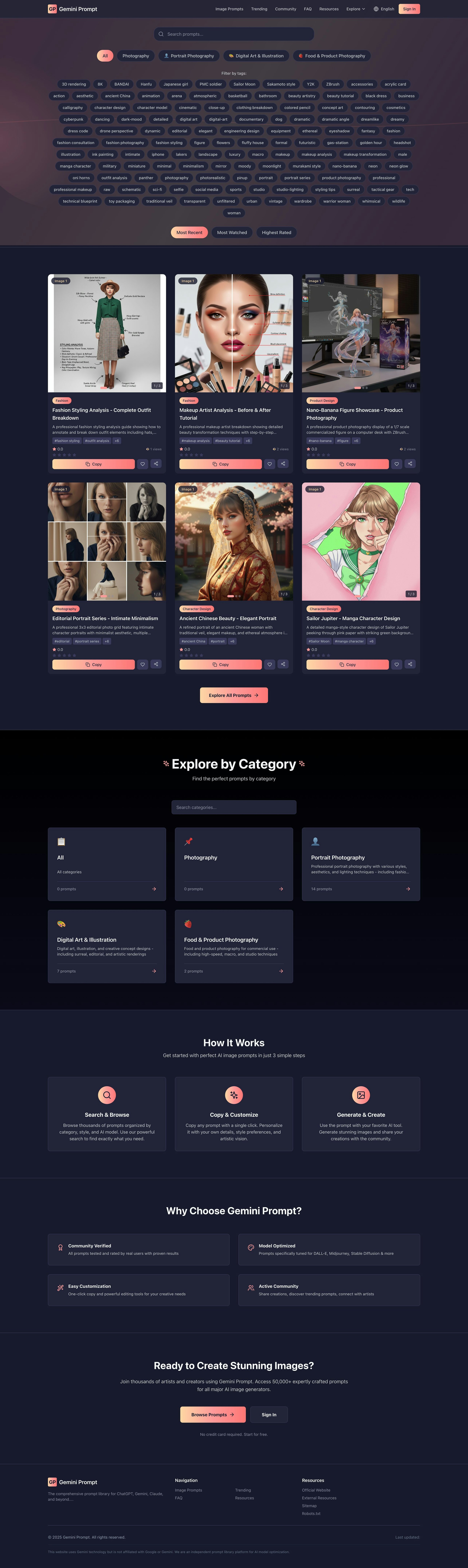 Gemini Prompt screenshot 1