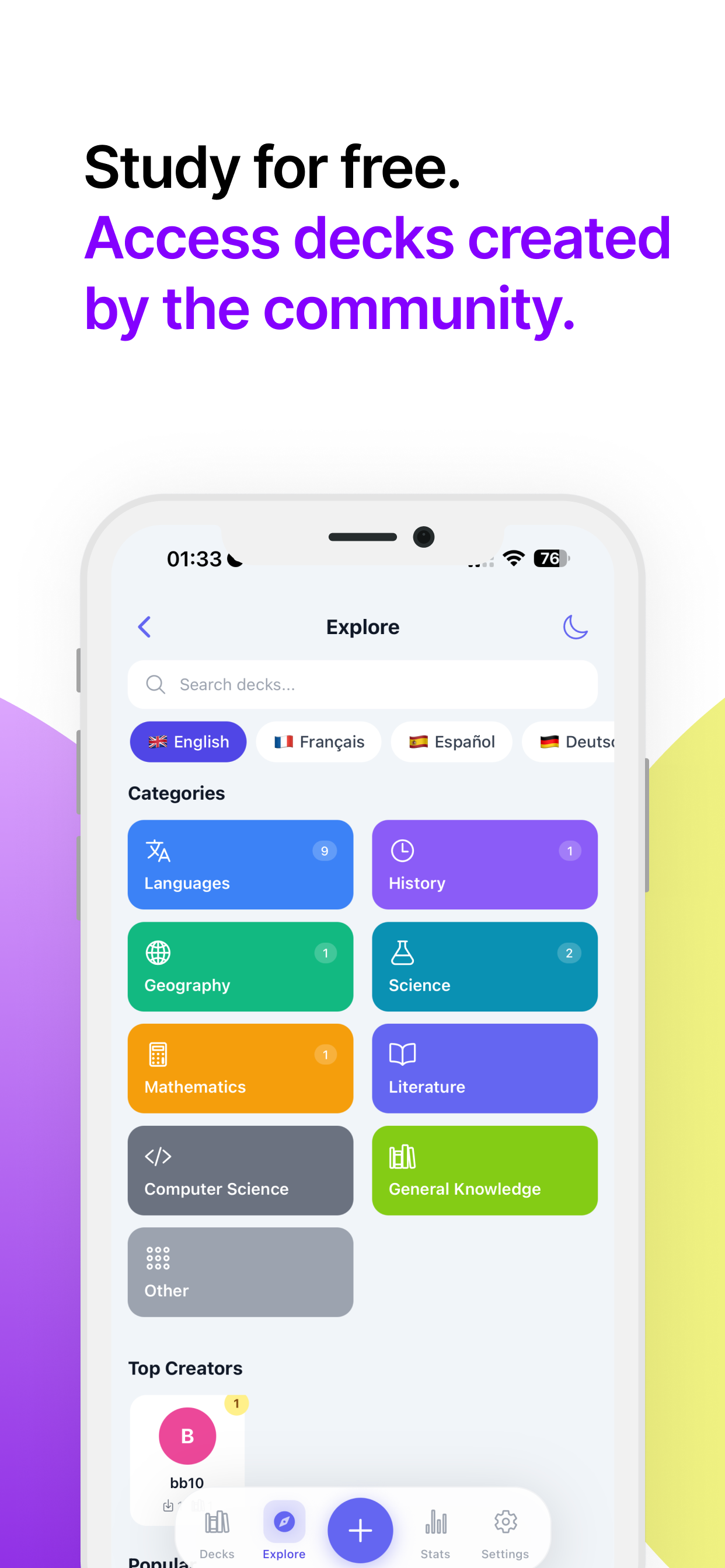 KitaFlash: AI Flashcards screenshot 2