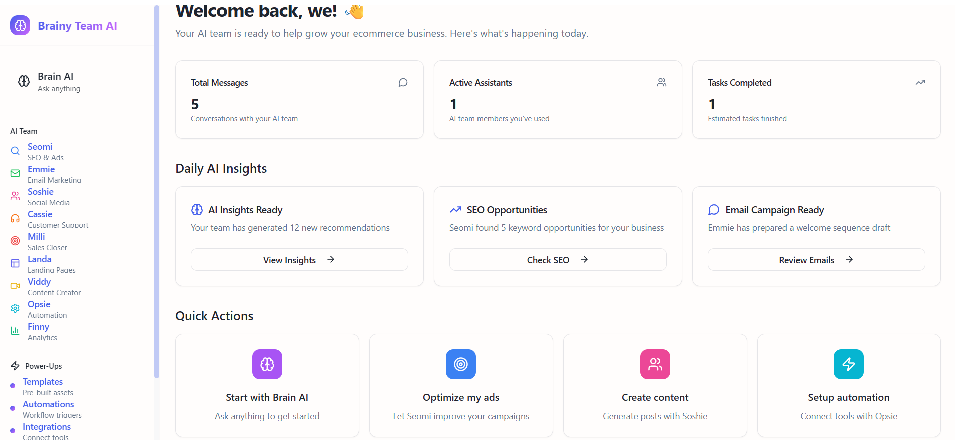 AI Team — Your 24/7 AI Growth Crew screenshot 4