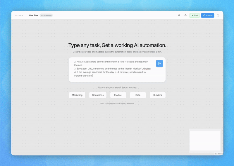 Kadabra screenshot 2