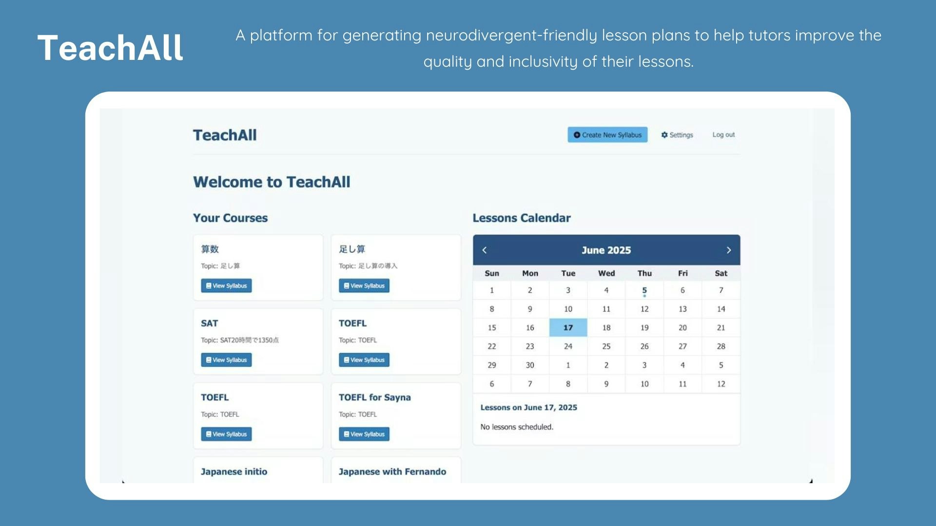 TeachAII screenshot 1