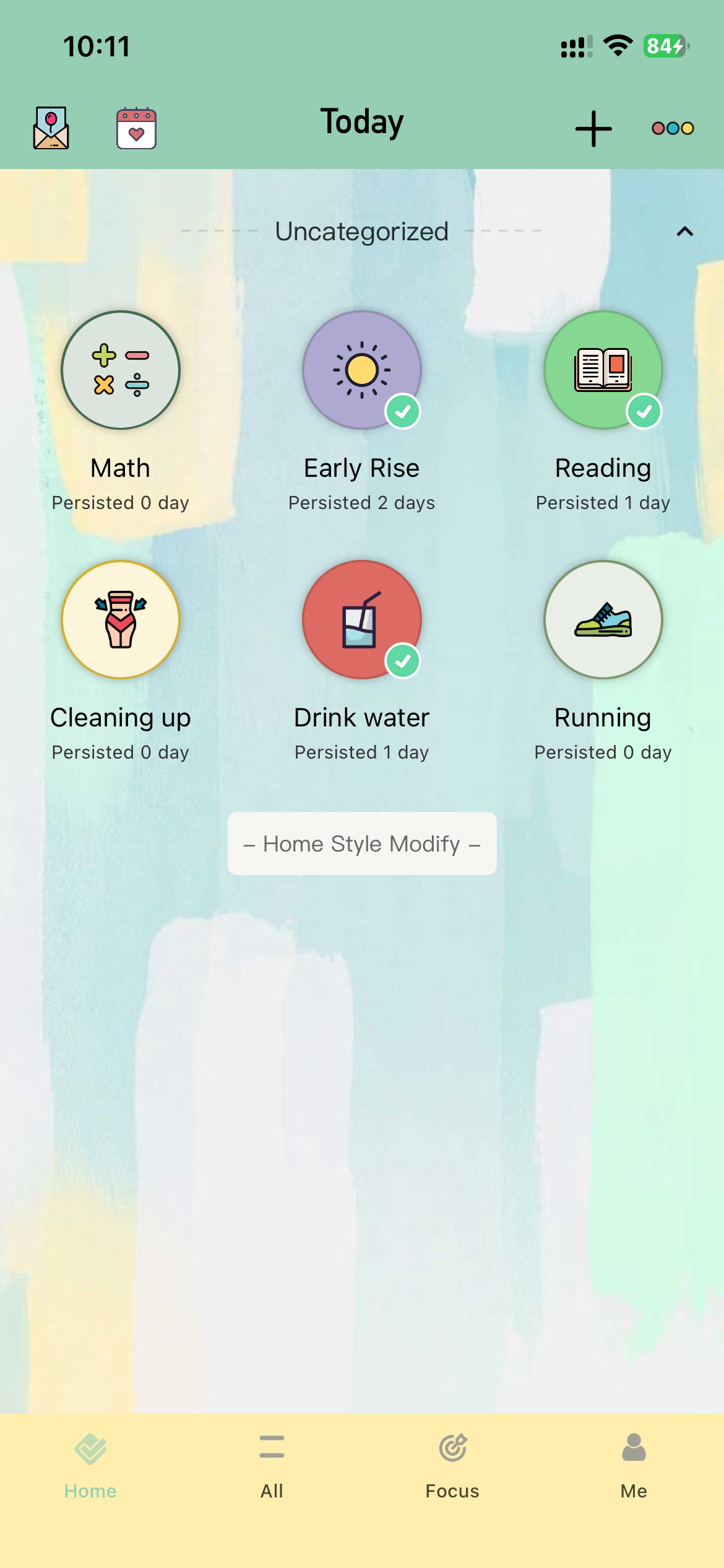 Tiny Habits Tracker screenshot 1