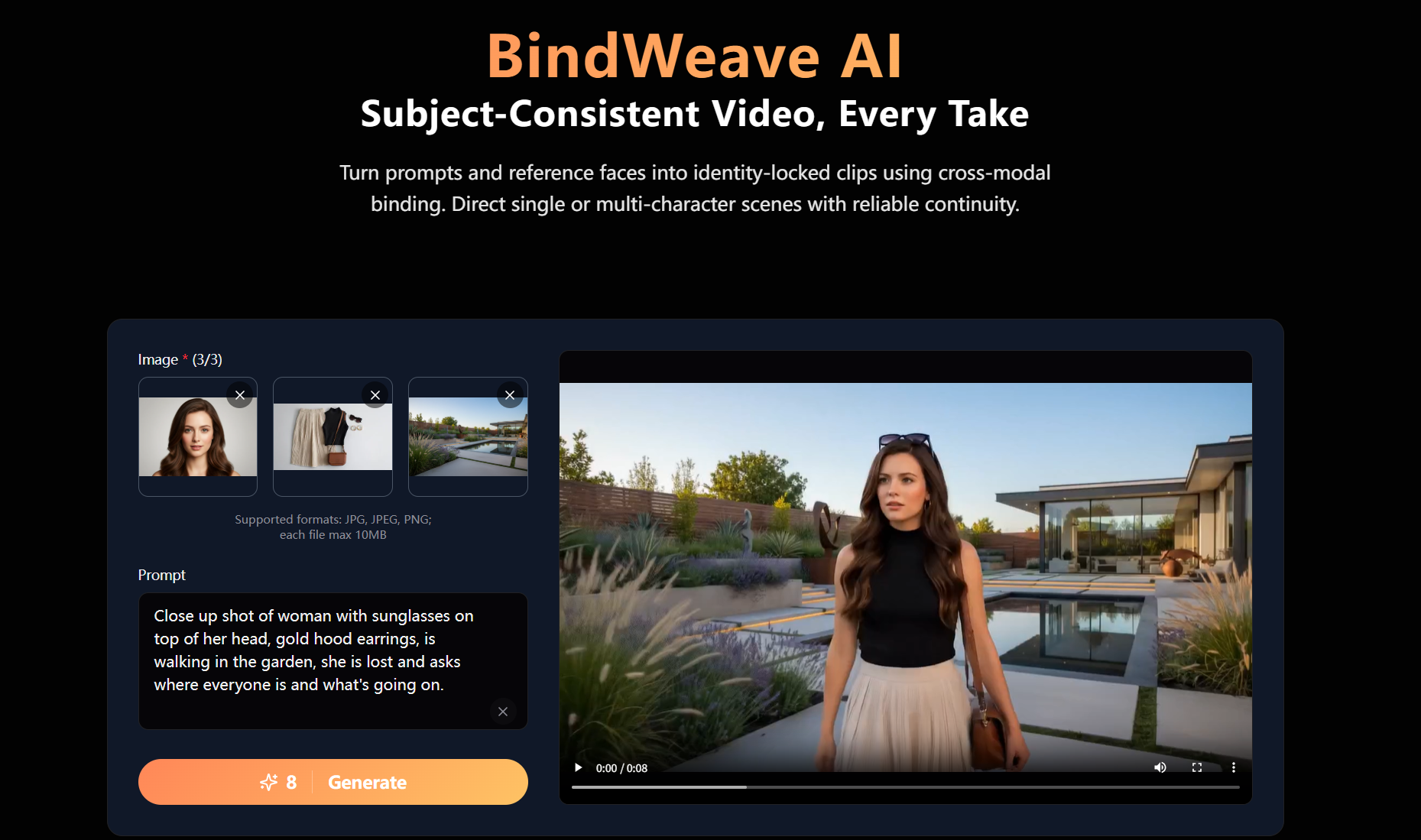 BindWeave AI screenshot 1