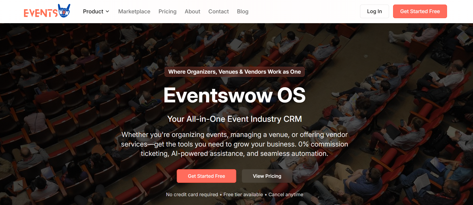 Eventswow screenshot 2