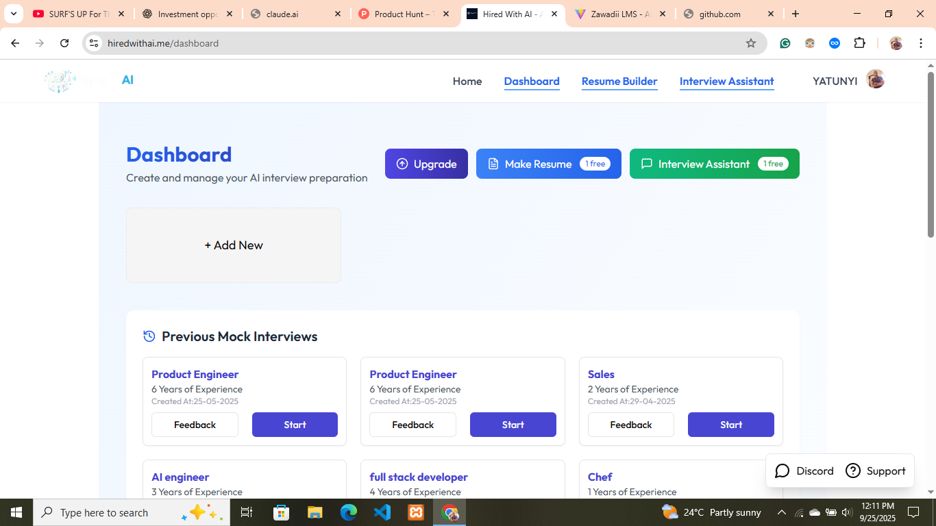 Hired with AI screenshot 3