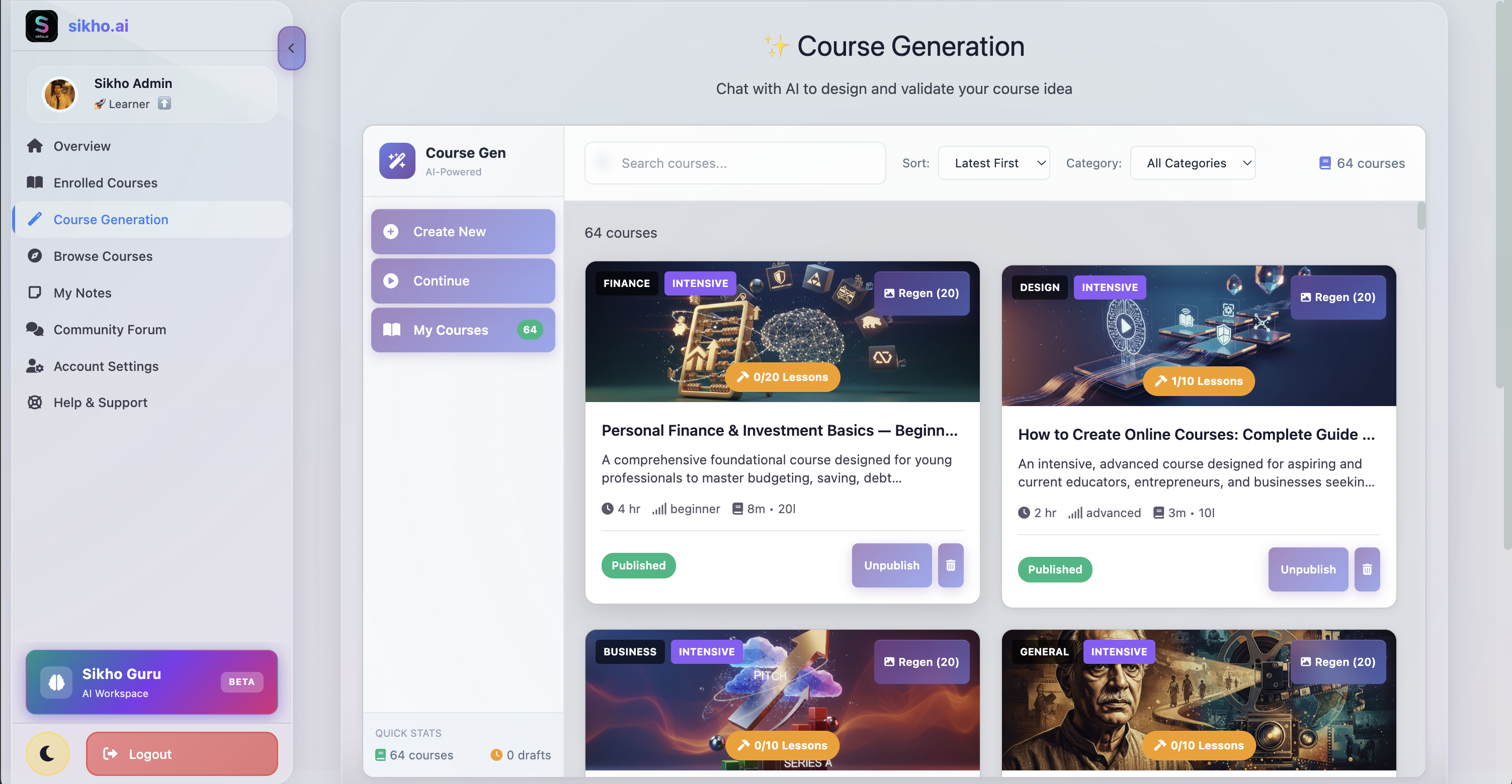 Sikho.ai screenshot 2