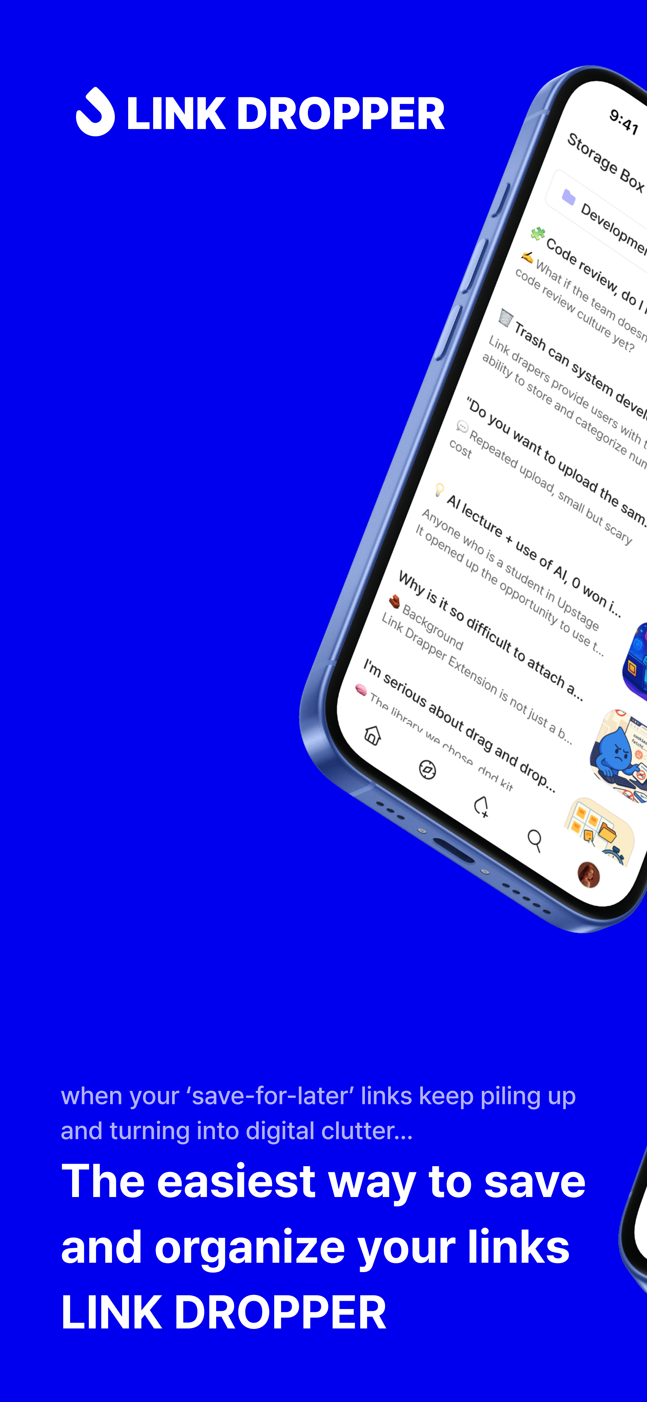 Link Dropper App – Just Launched screenshot 1