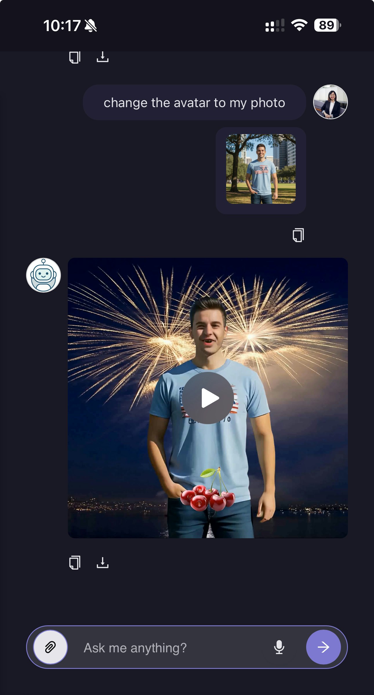 YaVid - Chat mode available screenshot 3