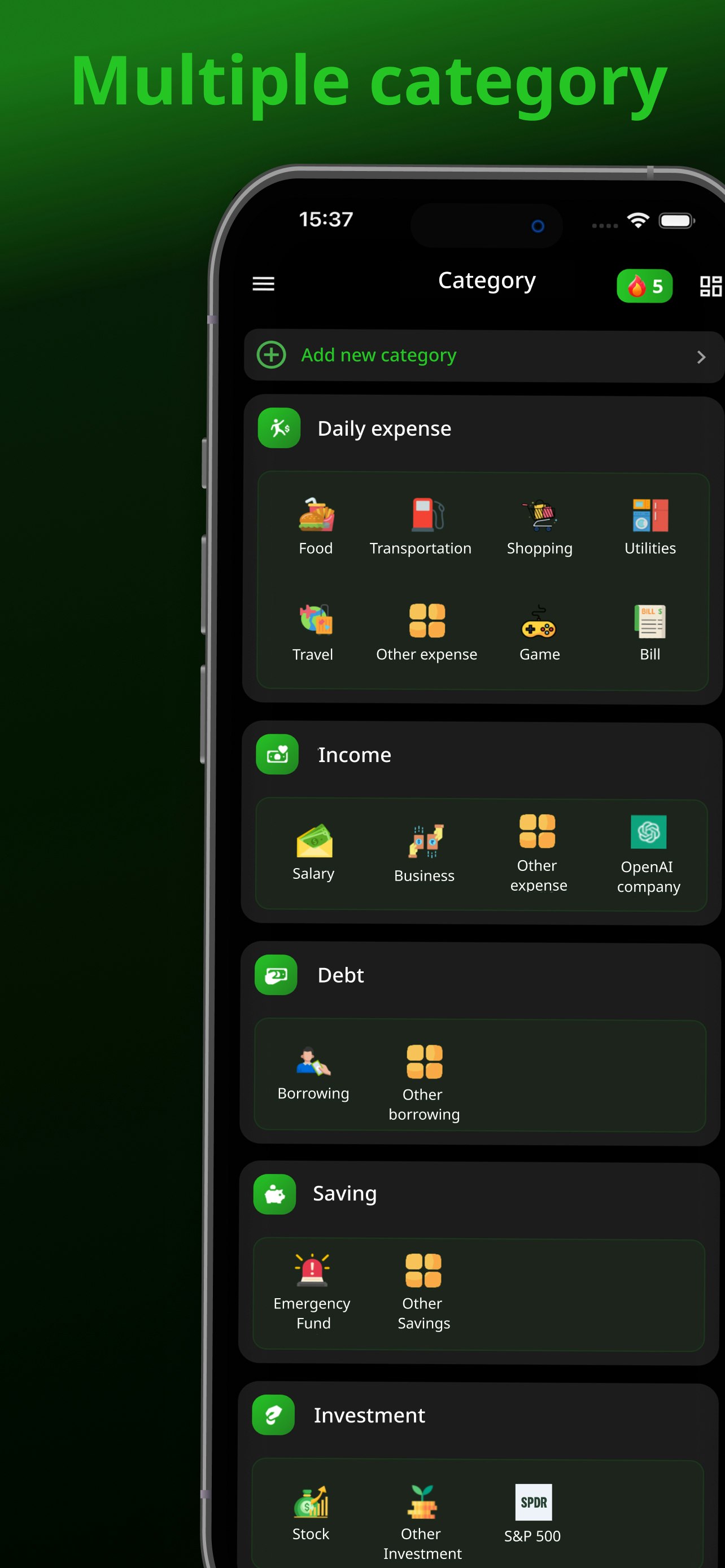 Finself: AI Track Budget Plan screenshot 5