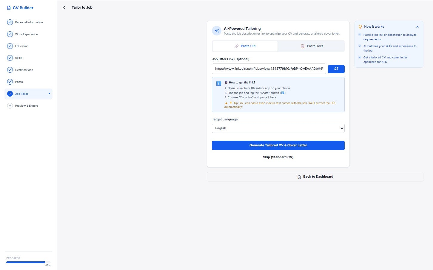 CV Builder PRO screenshot 7