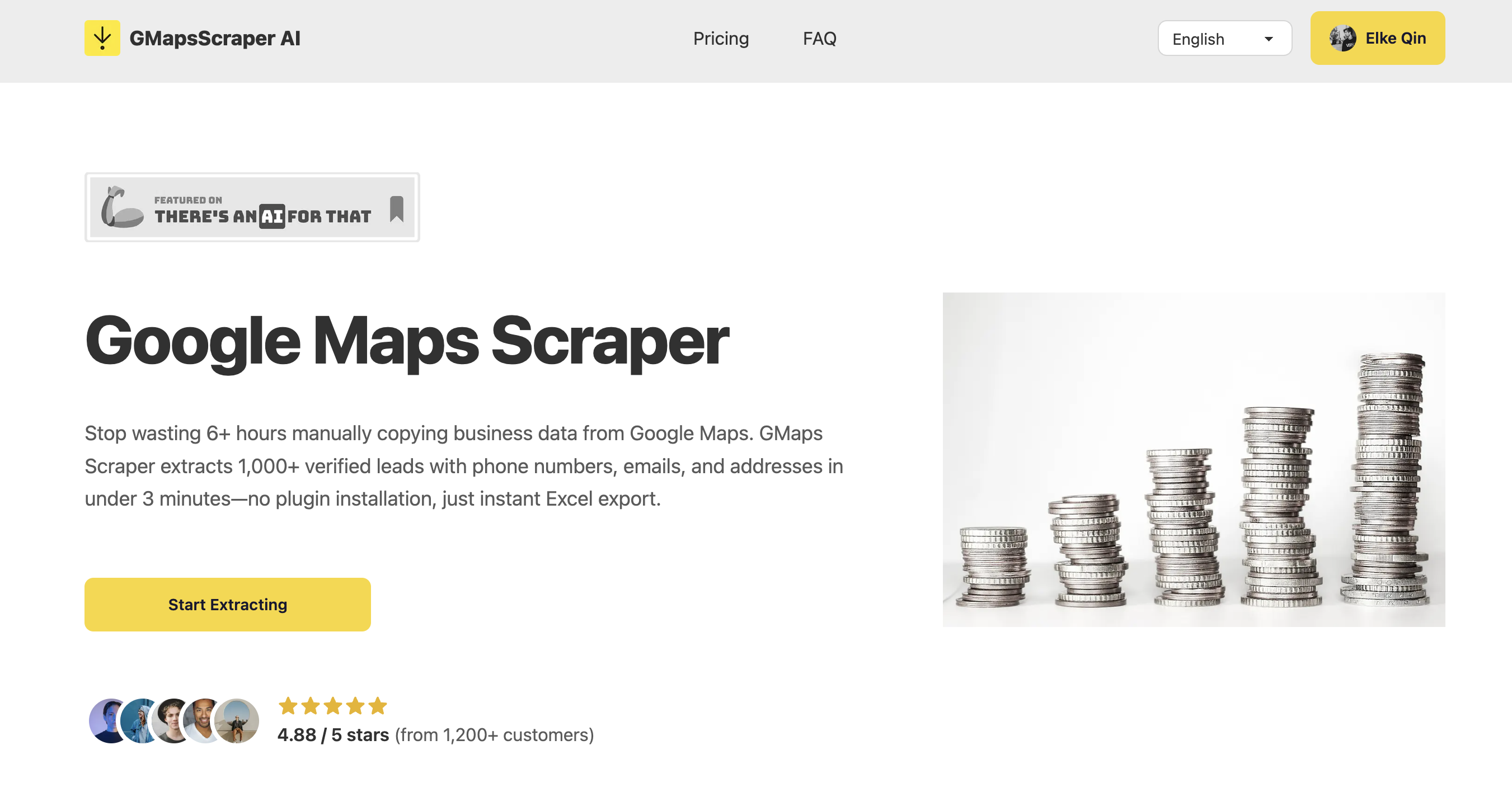 GmapsScraper AI screenshot 1