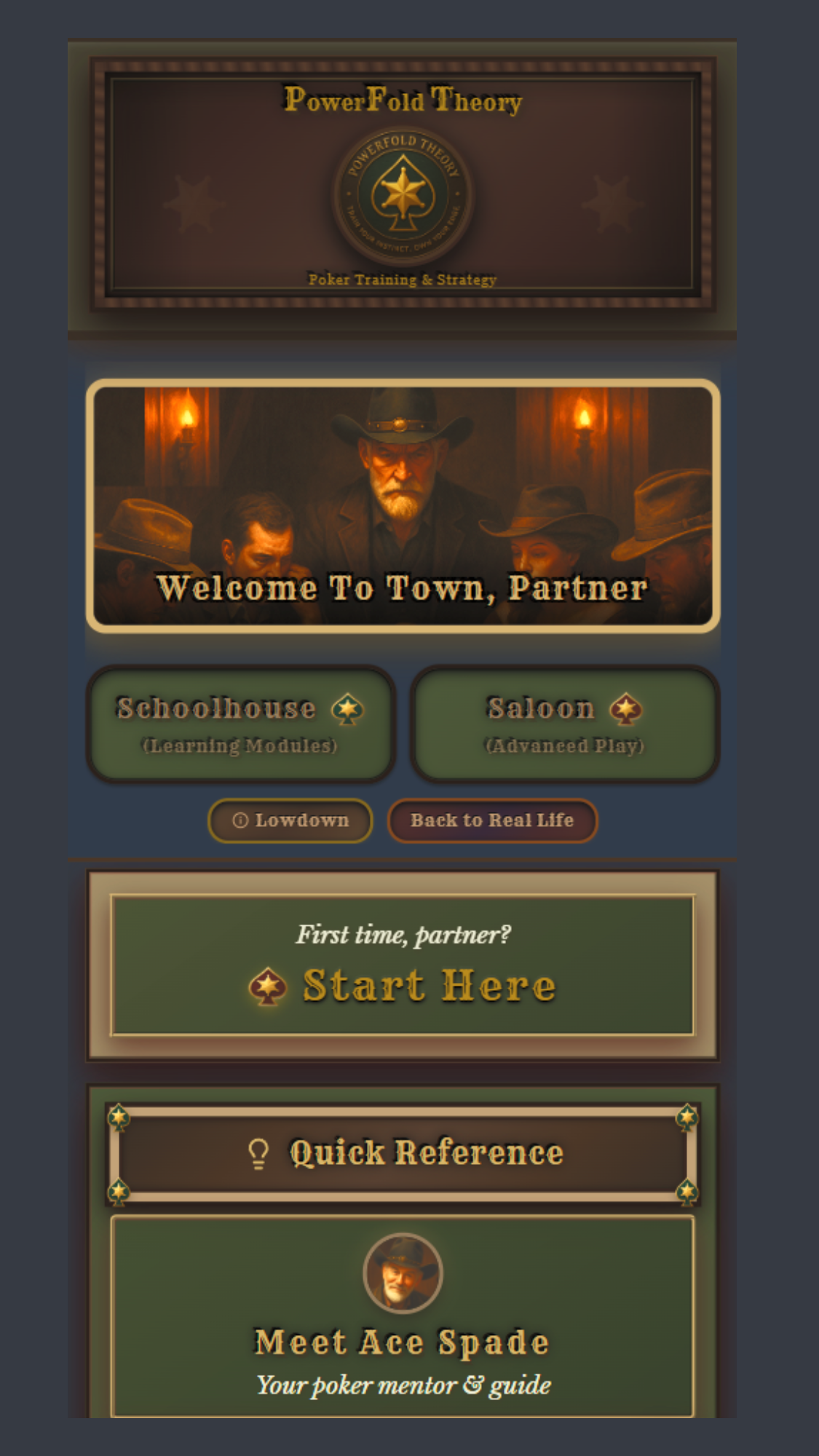 PowerFold Theory - Poker Trainer screenshot 4