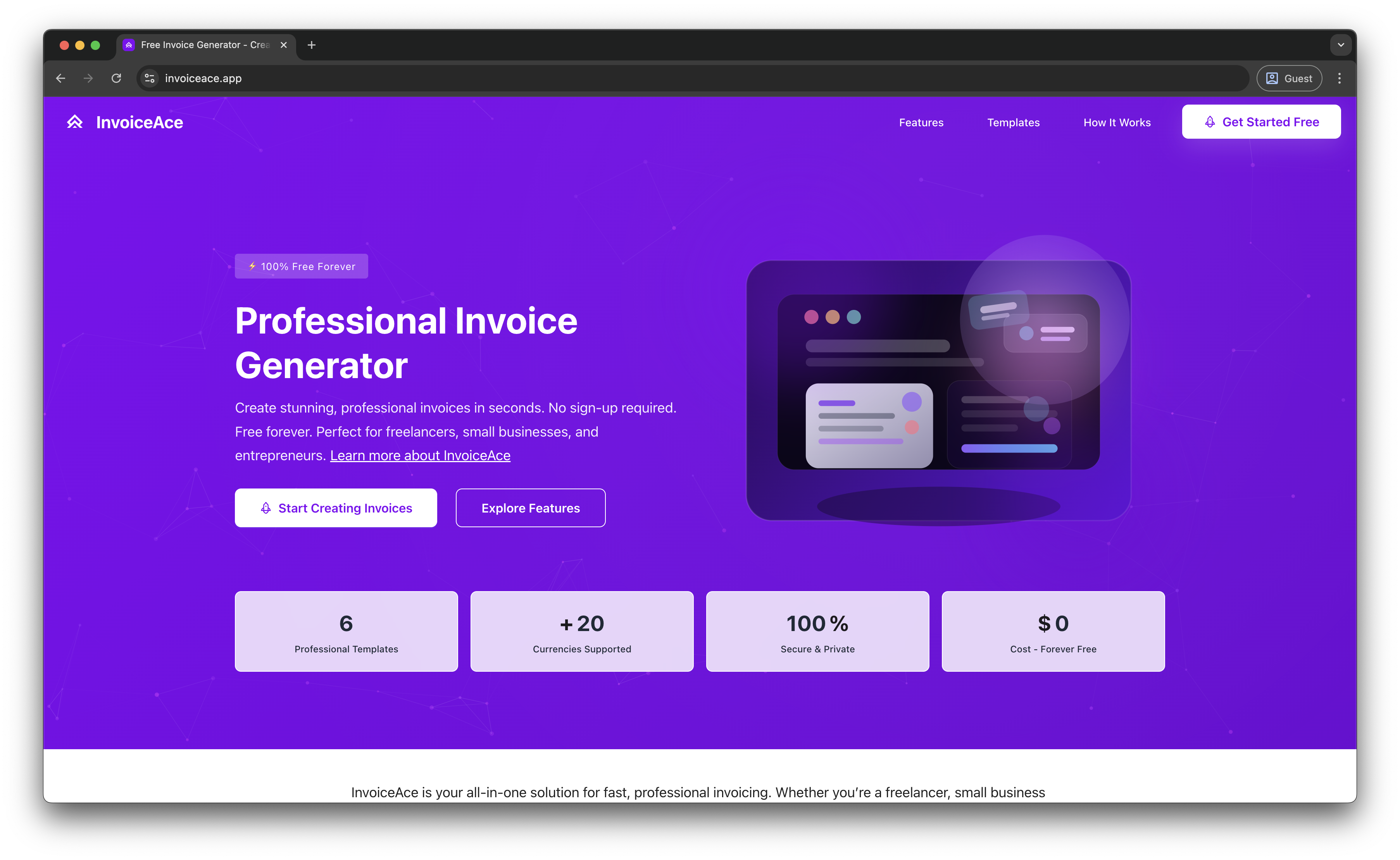 InvoiceAce screenshot 2