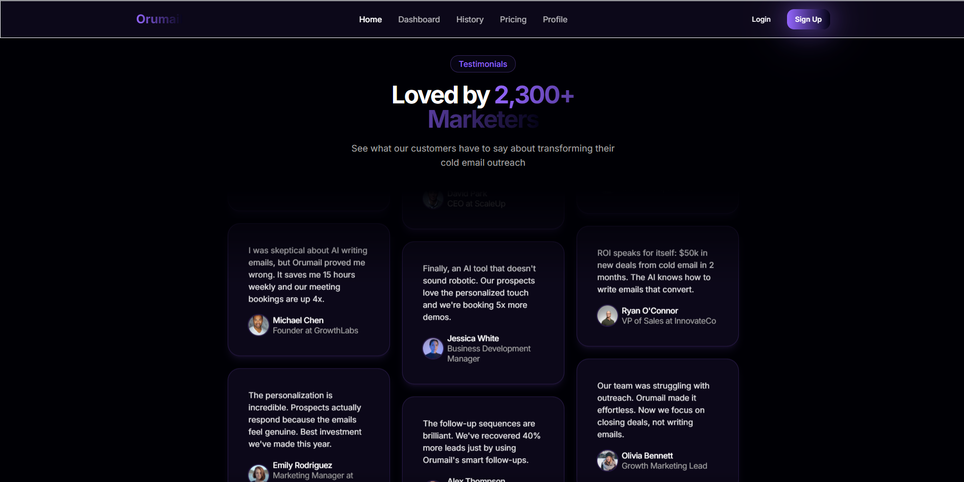 Orumail screenshot 3