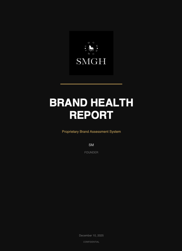 AI + Human Brand Audit - SMGH Consulting screenshot 1