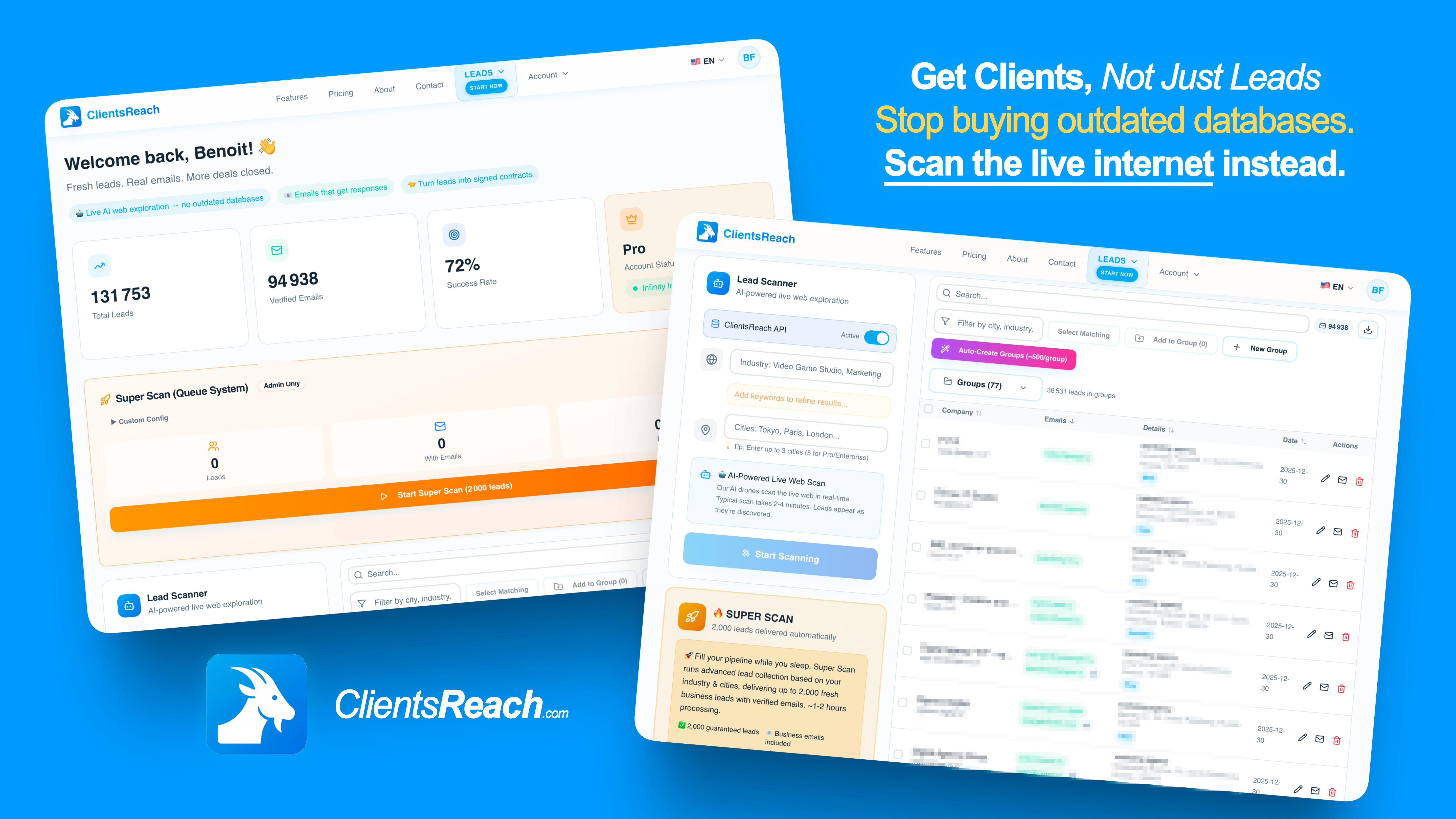ClientsReach screenshot 2