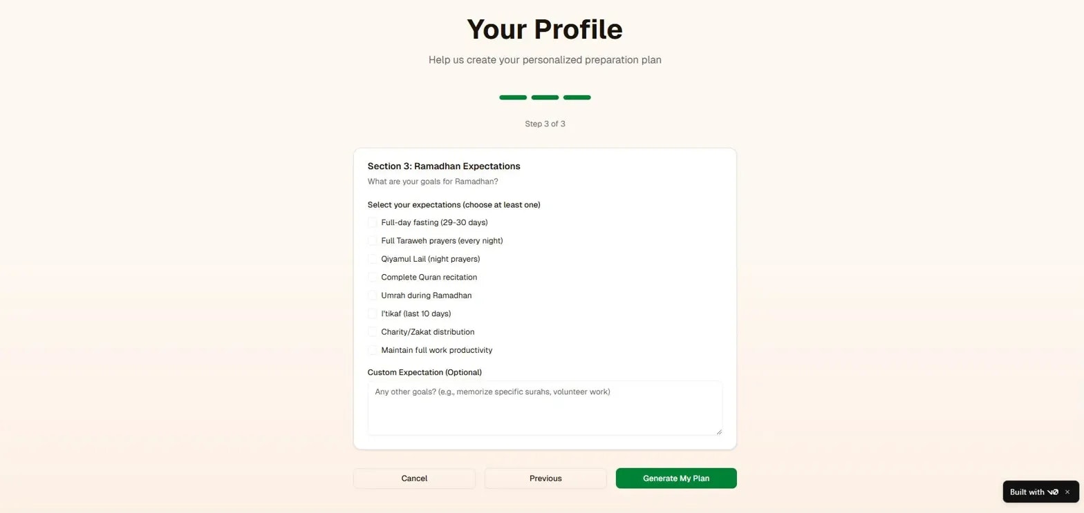 Personalized Plan screenshot 4