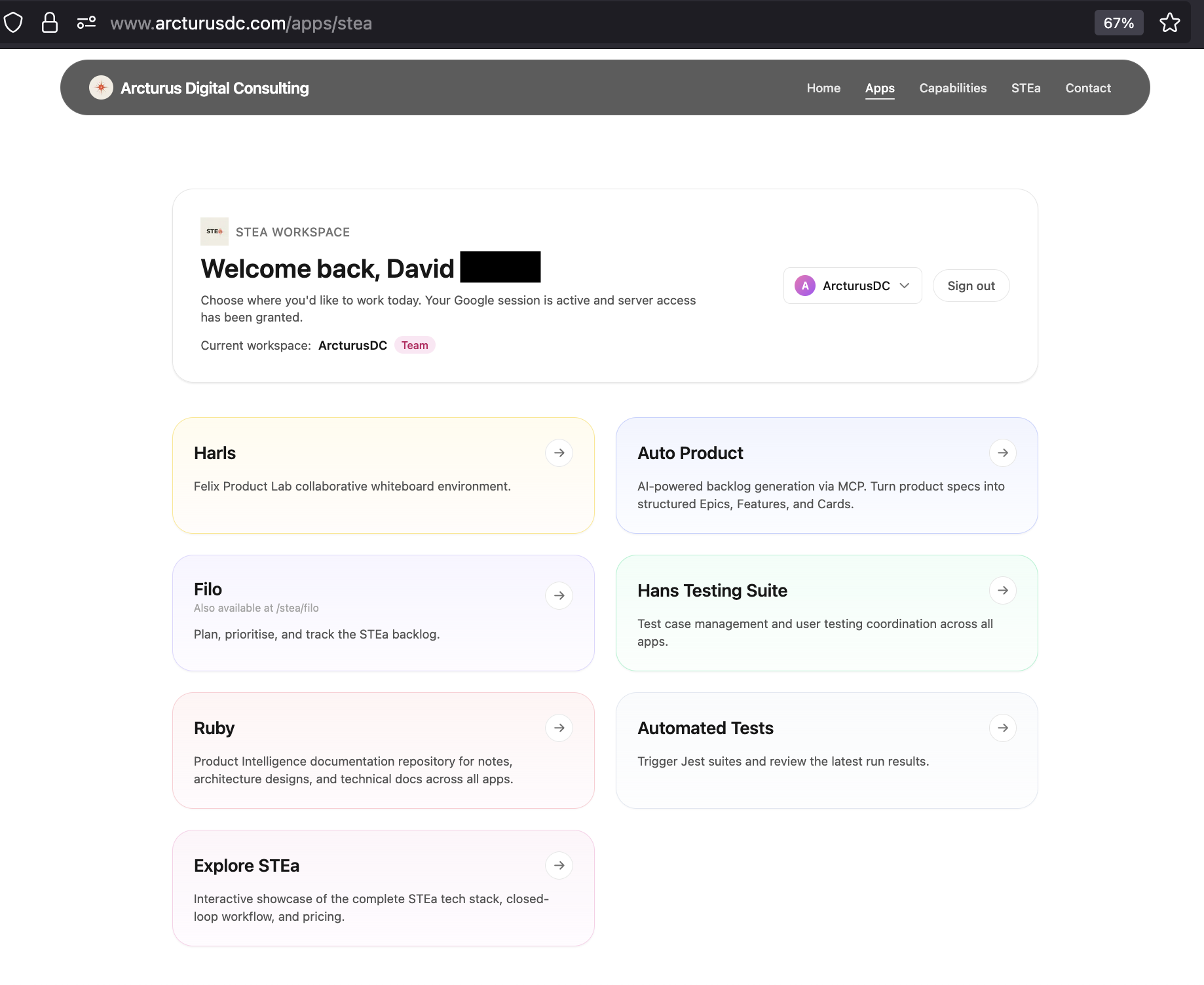 ArcturusDC STEa — Plan • Build • Test screenshot 2