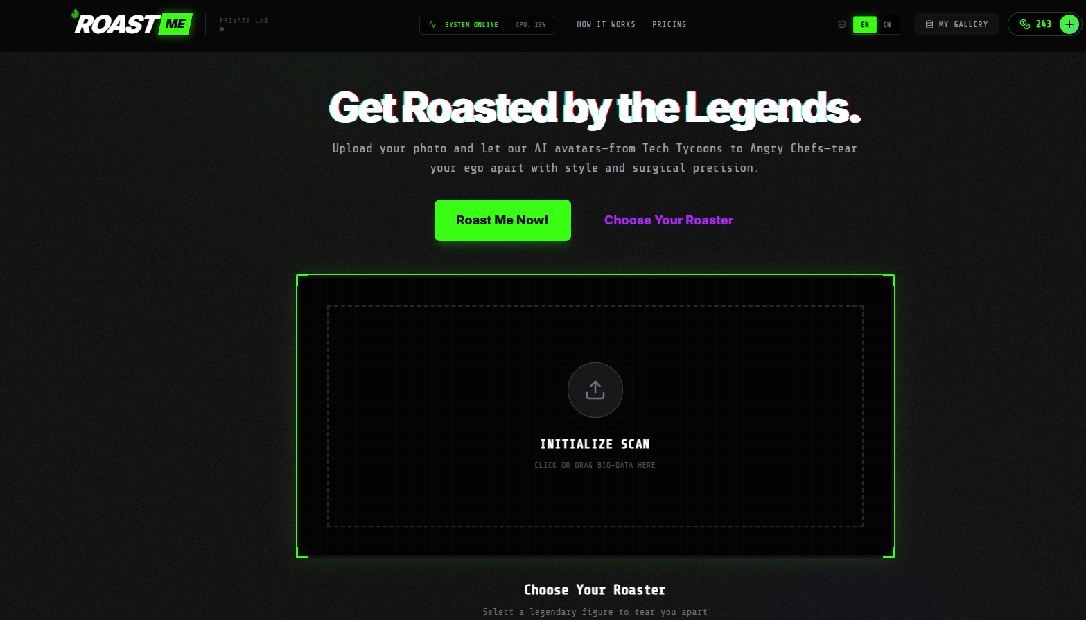 roastme-Gemini screenshot 2