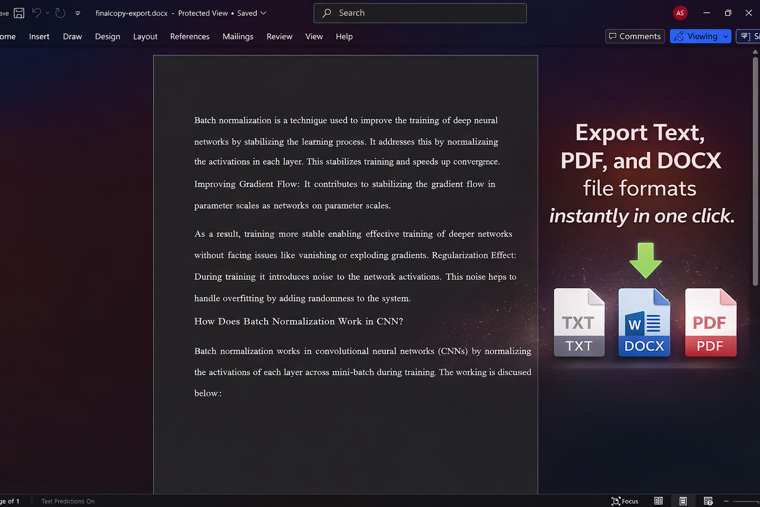 FinalCopy screenshot 2