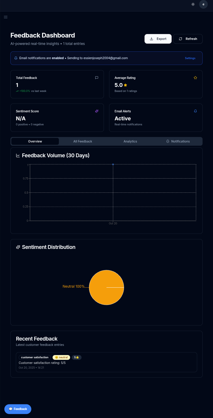 NoteX – Turn Feedback Into Growth screenshot 3