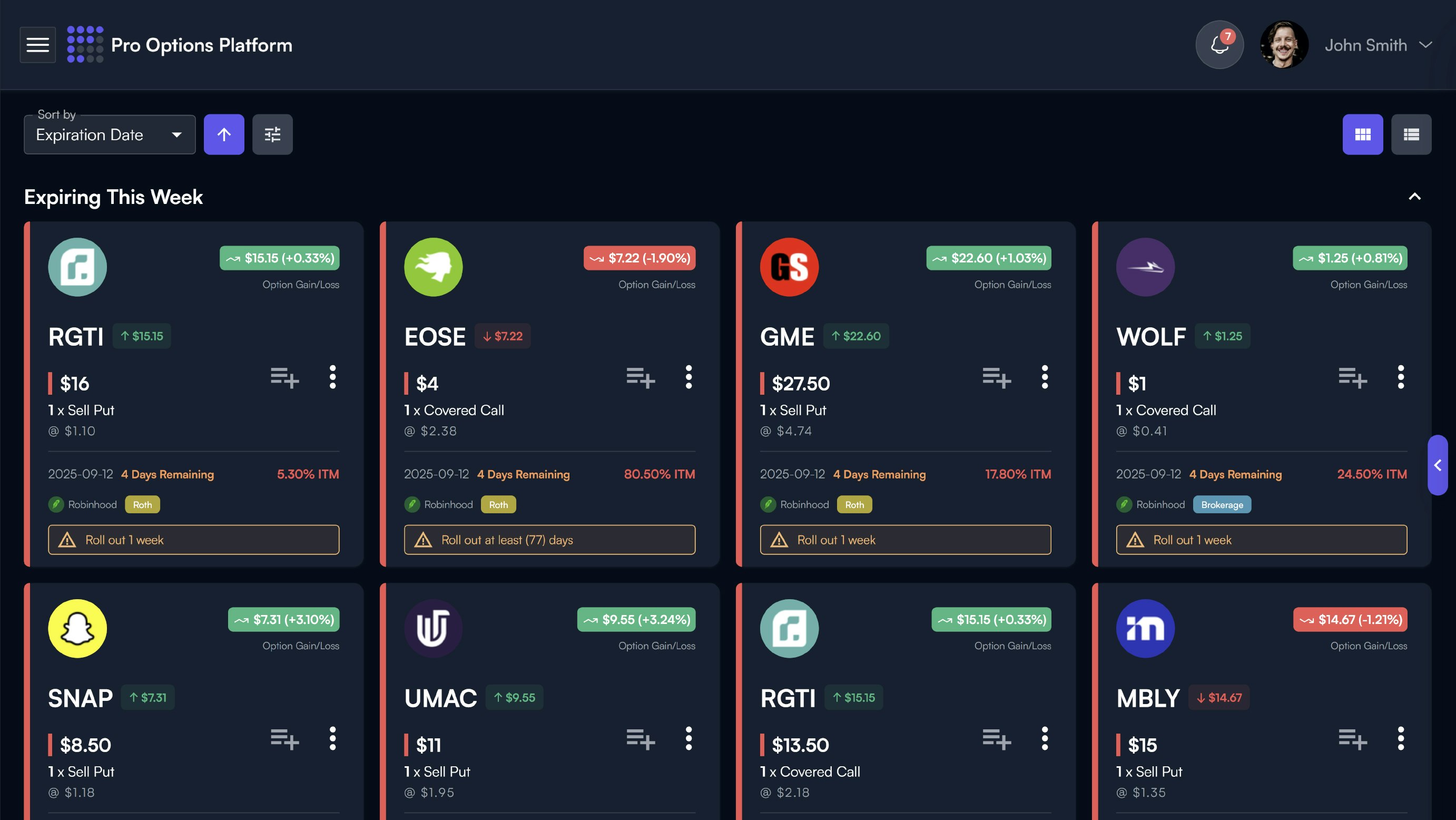 Pro Options Platform screenshot 5