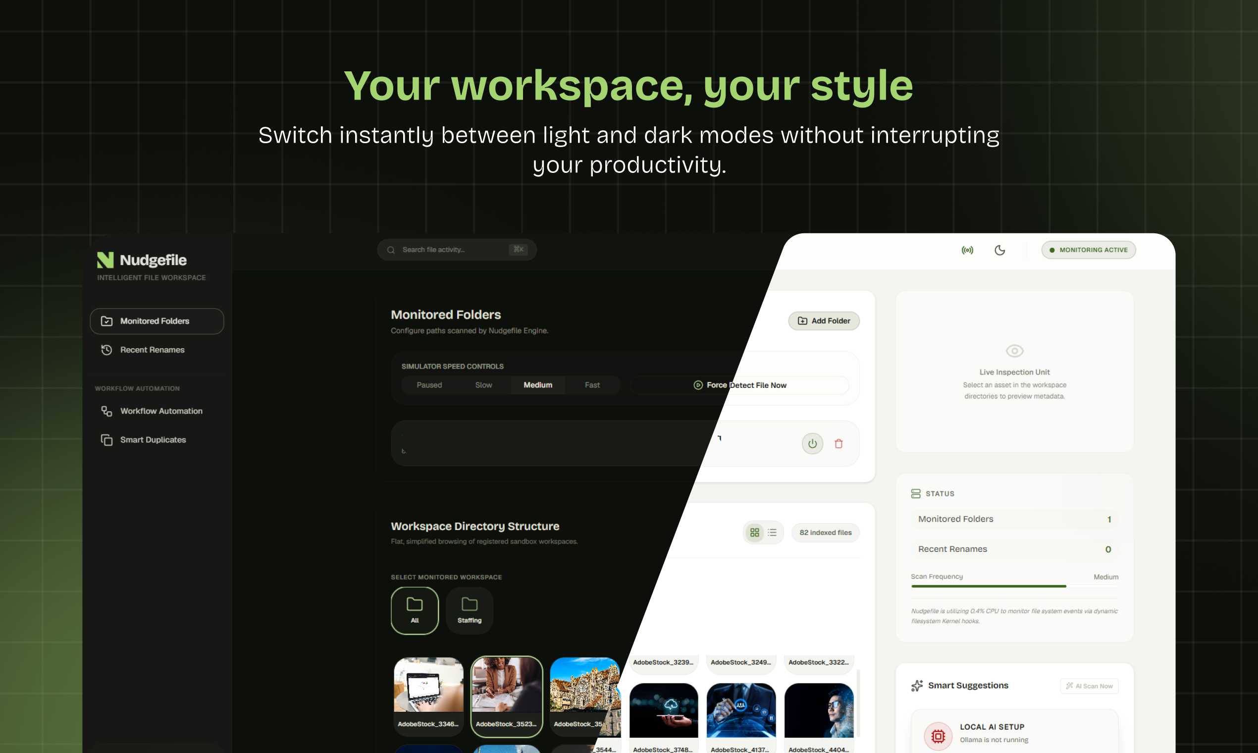 NudgeFile screenshot 1