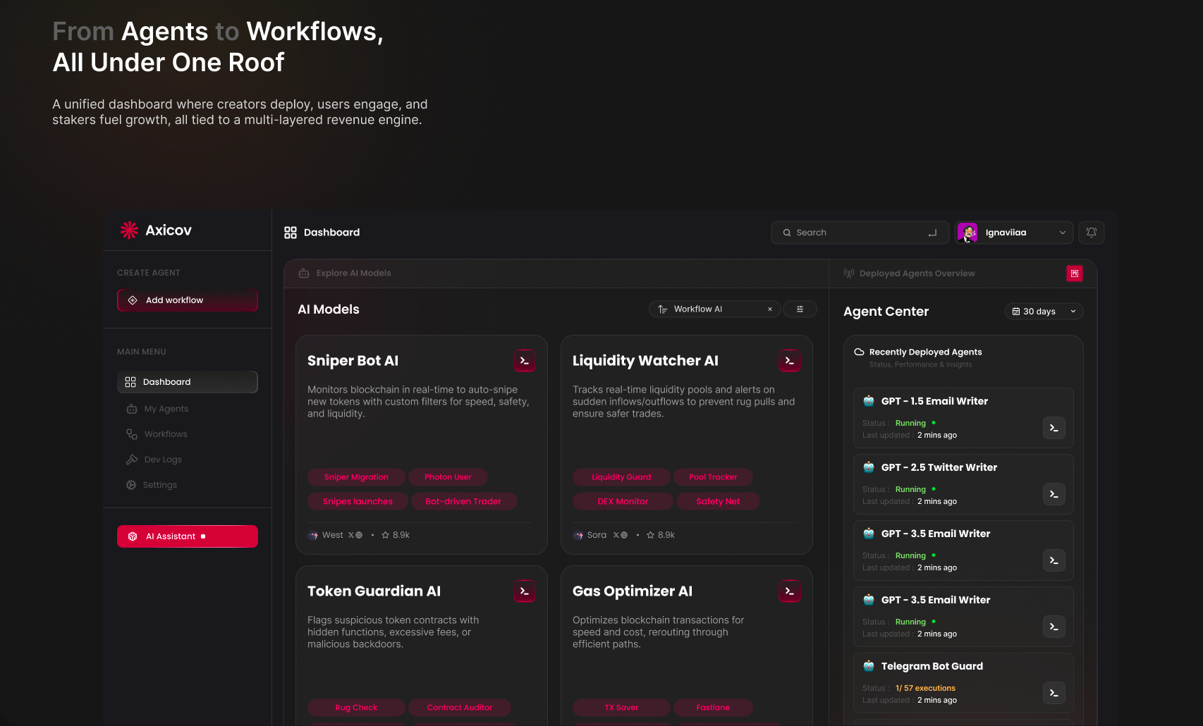 Axicov screenshot 3