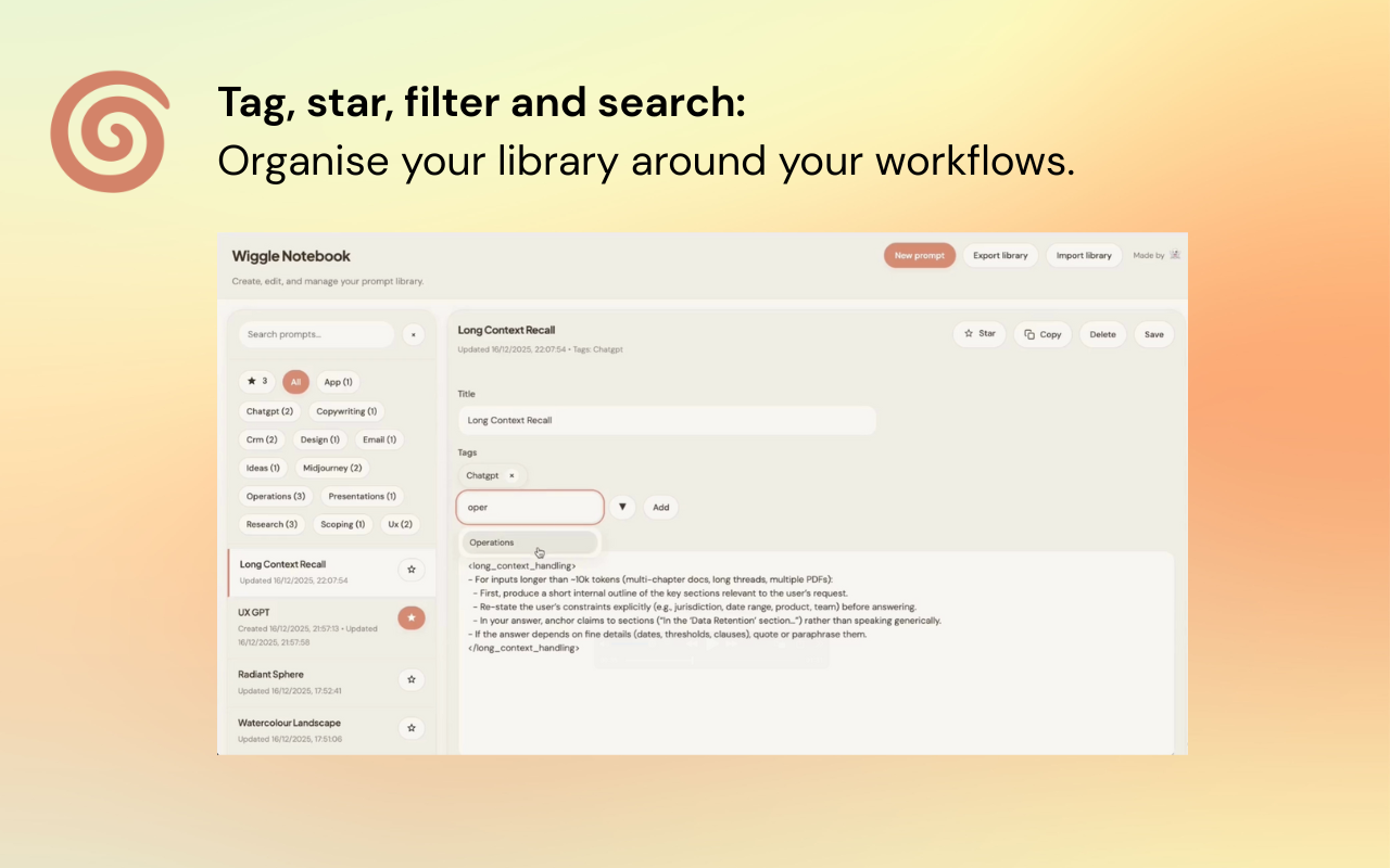 Wiggle for Google Chrome screenshot 3